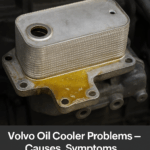 Volvo D13 oil cooler with coolant contamination – article on symptoms, causes, and repair solutions